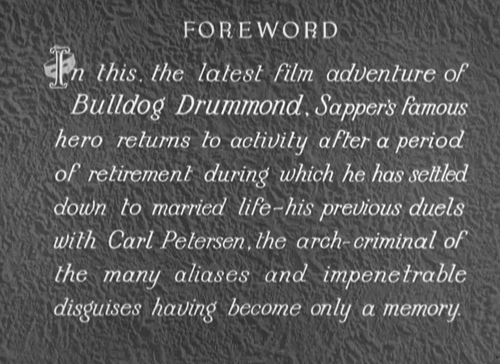 The Return of Bulldog Drummond screenshot 1