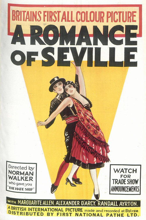 The Romance of Seville (1929) poster