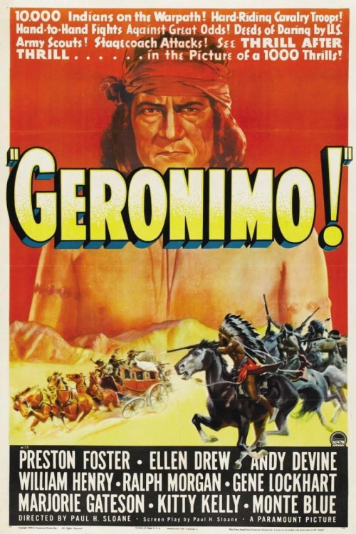 Geronimo! (1939) poster