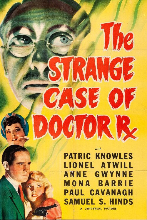 The Strange Case of Doctor Rx (1942) poster