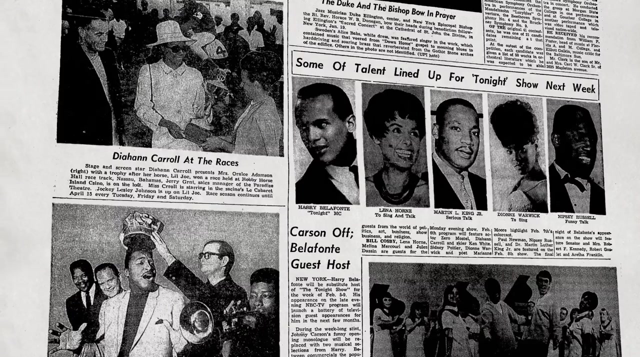 The Sit-In: Harry Belafonte Hosts the Tonight Show screenshot 2