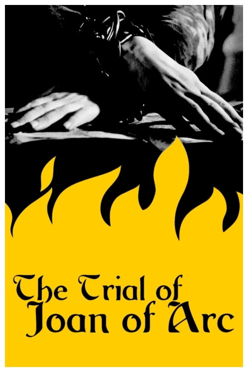 Procès de Jeanne d'Arc (1962) poster