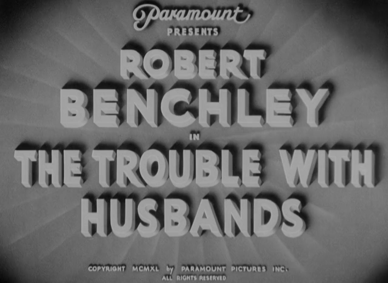 The Trouble with Husbands screenshot 1
