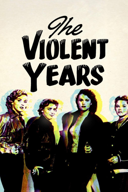 The Violent Years (1956) poster