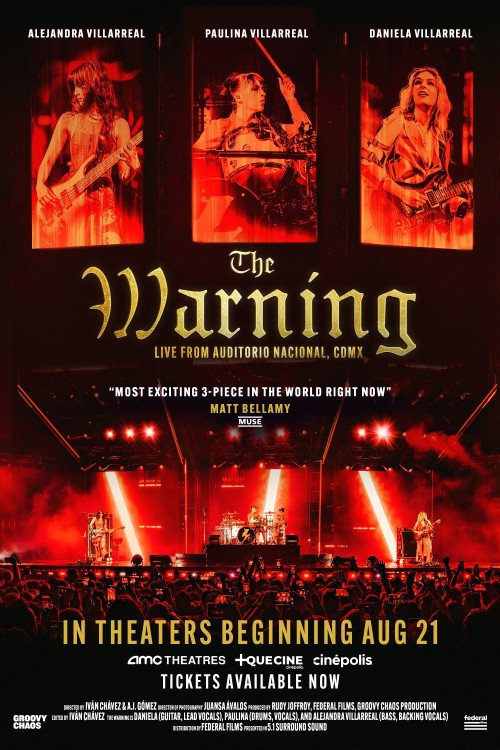 The Warning Live from Auditorio Nacional, CDMX (2025) poster