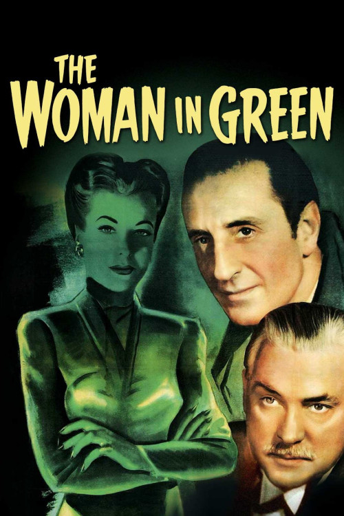 The Woman in Green (1945) poster