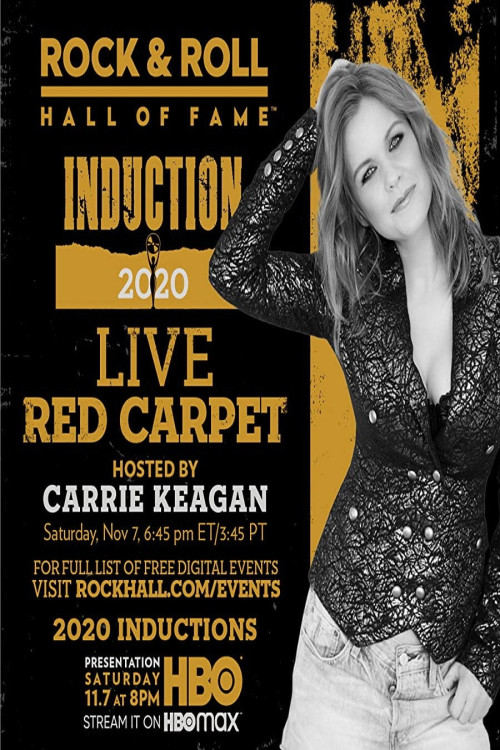 The 2020 Rock & Roll Hall of Fame Induction Ceremony Virtual Red Carpet Live (2020) poster