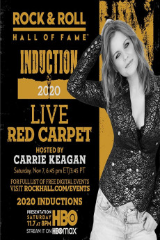 The 2020 Rock & Roll Hall of Fame Induction Ceremony Virtual Red Carpet Live (2020) poster
