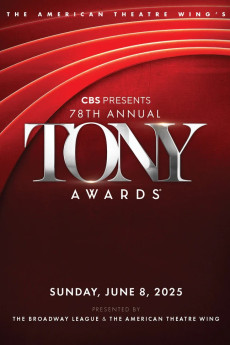 The 78th Annual Tony Awards (2025) poster