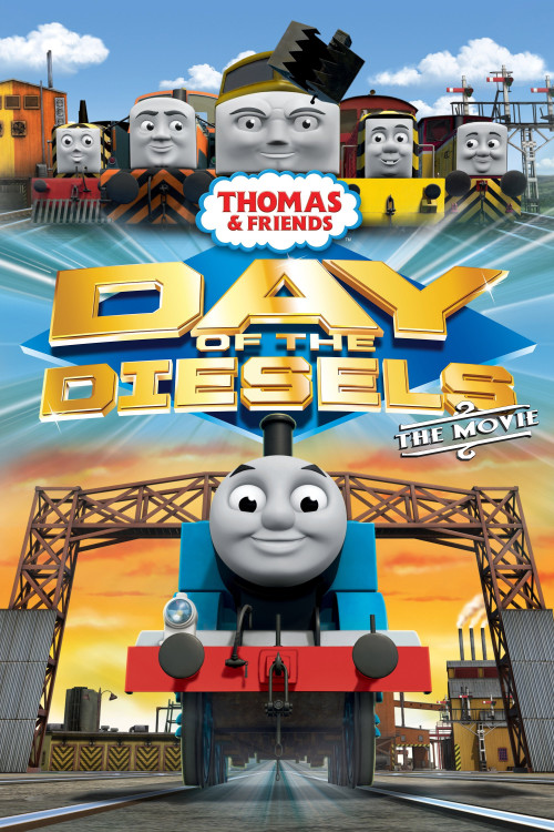 Thomas & Friends: Day of the Diesels (2011) poster