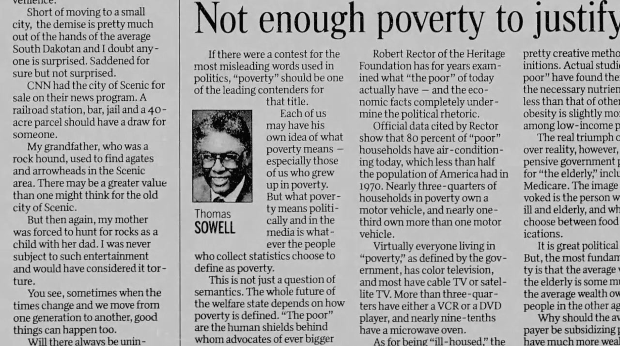 Thomas Sowell: Common Sense in a Senseless World, A Personal Exploration by Jason Riley screenshot 2
