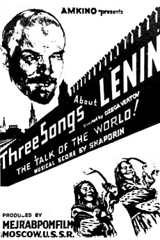 Tri pesni o Lenine (1934) poster