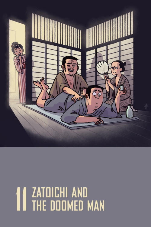 Zatôichi sakate-giri (1965) poster