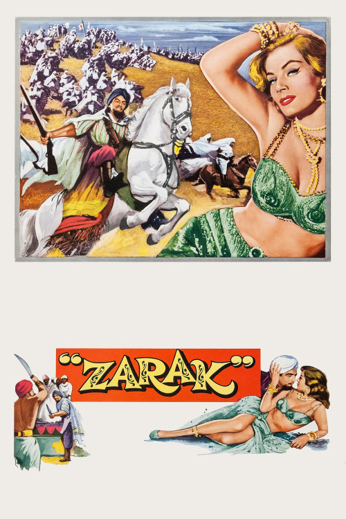 Zarak (1956) poster